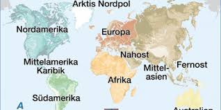 Atlas weltkarte ᐅ ausführlicher produktratgeber beliebteste atlas weltkarte aktuelle angebote: Karte Von Welt Ubersichtskarte Regionen Der Welt Welt Atlas De