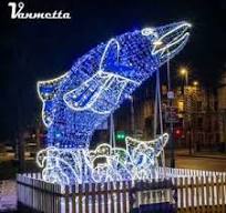 Wholesale Dolphin Outdoor 3D LED Christmas Lights Multiple ...