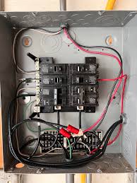 How To Install And Wire A Subpanel In A Detached Garage — Backyard Oasis