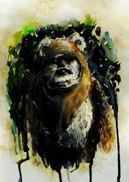 Wicket Star Wars Painting By Terry Cook Awesome Star Wars Art Star Wars Painting Star Wars Art