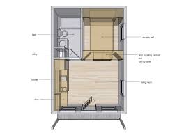 Image Result For 14 X 20 Cabin Interior Layout Tiny House Design Small House Plans Tiny House Floor Plans
