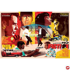 Now, if you'll excuse me, I'm going to go home and have a heart attack.  💔🤯 "Pulp Fiction" AMP submitted by Collin Schlicht ➡️ SUBMIT YOUR  POSTERS: https://alternativemovieposters.com/submit/  #AlternativeMoviePosters #PulpFiction