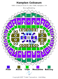 hampton coliseum seating chart