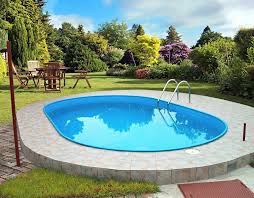 Clear Pool Ovalpool Ab 999 99 Ovalpool Set In 11 Grossen Stahlwand Pvc Folie Einbaubecken Bei Otto Ovaler Pool Ovalpool Gartenpools