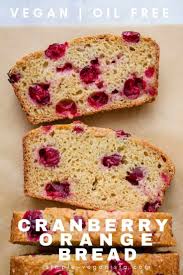 Moist And Healthy This Vegan Cranberry Orange Bread Recipe Made With Fresh Cranberries And Orange Cranberry Orange Bread Vegan Desserts Homemade Soft Pretzels