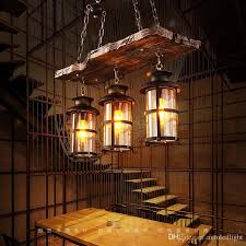 Wrought iron lighting fixtures chandeliers pendants outdoor wall sconces delmarfans com. Industrial Woody Wrought Iron Pendant Light Chandelier Hanging Lamp Celling Lights Fixture Metal Cage With Glass Shade For Indoor Bar From Autoledlight 133 95 Dhgate Com