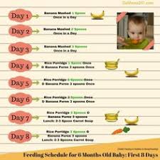 176 Best Monthly Food Chart For Babies Images In 2019 Food