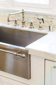 Gorgeous apron stainless steel kitchen sink with towel bar. 100th Interior Design Ideas Home Bunch An Interior Design Luxury Homes Blog Kitchen Sink Remodel Sinks Kitchen Stainless Kitchen Styling