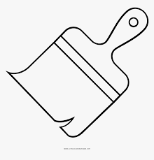 Design & décor one of the easiest ways to make an impact at home is with color. Paint Brush Coloring Page Line Art Hd Png Download Kindpng