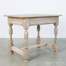 Each table shows the uniqueness of the wood grain and growth patterns and will be unique to you. Bleached Oak Side Table Juxtaposition Home