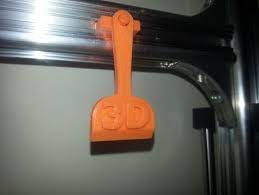 3d Printer Bed Scraper By Pannelapp 3d Printer 3d Printed Objects Diy Tools Homemade