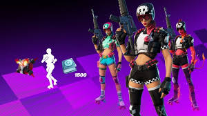 This one features a pair of roller skates and sports clothes as well as mag pouches and tons of shotgun ammo. Keep On Rolling With The Fortnite Derby Dynamo Challenge Pack
