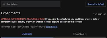 By paddy padmanabhan, contributor, cio | this and other. How To Unlock Google Chrome S Hidden Features Using Chrome Flags Techglimpse