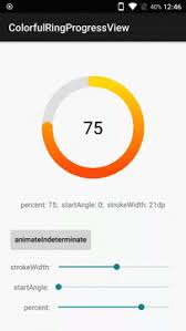 Colorfulringprogressview Material Design App Development Android Library