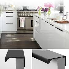 Cerelia Modern Invisible Hook Over Handle House Numbers Cabinet Door Handles Aluminium Kitchen