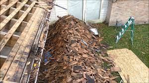 Clean the roof with a push broom and remove or pound in any remaining fasteners. Remove Replace Cedar Wood Shake Shingles With Asphalt Shingles Youtube