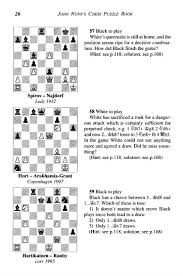 The chess endgame puzzles cover a wide difficulty range and the system adjusts to … John Nunn S Chess Puzzle Book Pdf Pdf Txt