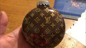 Dollar tree chanel christmas ornaments! Louis Vuitton Christmas Diy Ornaments Youtube
