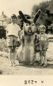 20 Bunnying Jpg Jpeg Image 375x604 Pixels Creepy Vintage Easter Bunny Pictures Creepy Photos