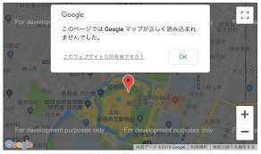 Googleマップでfor Development Purposes Onlyと表示時の修正方法 Iwb Jp