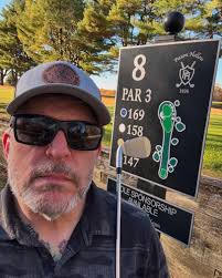 Finally got to play my first round today. It was so much fun. Some good  shots, lots of bad ones but what a learning experience. Sent a ball wizzing  through a herd