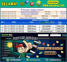 Selamat Buat Member Setia Bacan4d Yang Kena Jackpot Ya Kamis 26 Desember 2019 Poker Kesetiaan Hidup