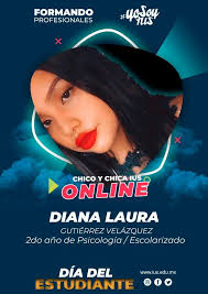 Diana Laura participa para ser la nueva #ChicaIUS2020 para ayudarle a ganar  tienes que reaccionar y dándole Me Gusta a la página del IUS, ¡apóyala!  #YoSoyIUS
