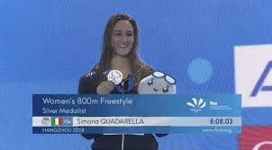 Erica sullivan, haley anderson, emma nordin potential. Nuoto Simona Quadarella Argento Negli 800 Stile Libero Swim4life Magazine