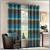 Turquoise And Brown Curtains