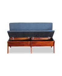 Benzara fabric upholstered dining bench with rubber wood feet, gray and walnut brown. Jonas Teak Dining Bench Shop Furniture Online In Singapore