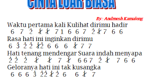 Check spelling or type a new query. Cinta Luar Biasa Andmesh Kamaleng