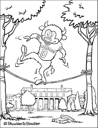 A few boxes of crayons and a variety of coloring and activity pages can help keep kids from getting restless while thanksgiving dinner is cooking. Coloring Pages Buffs Together University Of Colorado Boulder