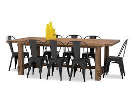 Industrial 9 Piece Dining Suite Dining Dining Suites Interior Inspo