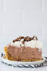 Chocolate Pudding Pie Is An Easy No Bake Dessert To Make For Any Occasion Thi Chocolate Pie With Pudding Chocolate Pudding Desserts Chocolate Pudding Pie Easy