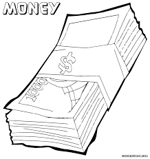 Maybe you would like to learn more about one of these? Money Coloring Page Coloring Home