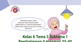 Mengubah dunia pada buku tematik terpadu kurikulum 2013 atau. Kunci Jawaban Buku Tematik Tema 3 Kelas 6 Halaman 33 34 36 37 38 39 40 Koesrow