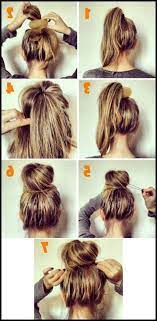 11 Diy Messy Bun Tutorial For Mediun To Long Hair Pinterest Einfache Frisuren Diavortrag Ei Hair Bun Tutorial Bun Hairstyles For Long Hair Hair Styles