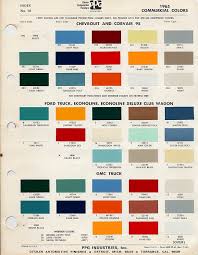 1966 Chevy Truck Factory Color Code The 1947 Present