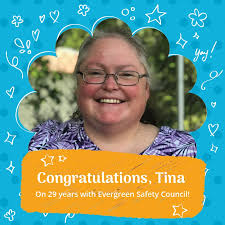 Happy work anniversary to Tina Bacon! Tina is celebrating her 29th year at  the Council, and we can't imagine life here without her. Our colleagues say  that Tina is knowledgeable, inspiring, fun,