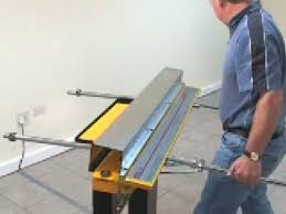 Homemade Bending Tool Sheet Metal Brake Youtube With Images Sheet Metal Brake