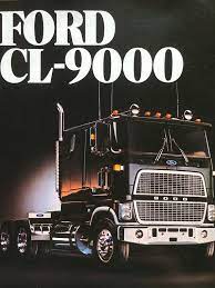 1983 Ford Cl-9000 Truck Brochure Specifications Advertising Vintage Sales Brochure Truck Enthusiast Gift Car Lover Big Ford Trucks Old Dodge Trucks Ford Trucks
