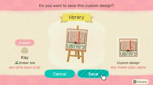 Turned A Second Character S Home Into A Town Library And Thought I Needed A Lil Sign Out Front Acqr In 2020 Animal Crossing Animal Crossing Cafe New Animal Crossing