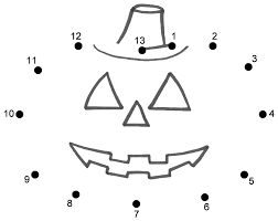 Each page count by a different number count by 1's (easier) count by 1's count by 2's count by 3's count by 4's count by 5's count by 6's count by 7's completed drawings (no dot to dots) very. 5 Best Halloween Connect The Dots Printables Printablee Com