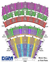 8 Music Hall At Fair Park Stage U Lower Level Seating