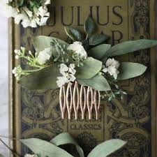 Flower rhinestone wedding clip bride hair pins piece comb barrette head pieces. Eucalyptus Hair Comb Greenery Bridal Hair Comb Floral Comb Etsy