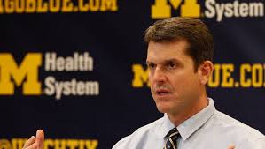 Harbaugh: 49ers 'left me,' but I'm having a blast at U-M
