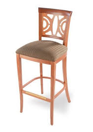 Kenya Wood Bar Stool The Chair Market Upholstered Bar Stools Wood Bar Stools Stool
