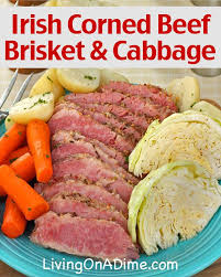 Irish Corned Beef Brisket And Cabbage Recipe Living On A Dime To Grow Rich Corned Beef Recipes Pressure Cooker Corned Beef Cabbage Recipes
