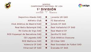 Az egyik legjobb sportsite spanyol kiadása. Elkeszult A Spanyol Bajnoksag 2019 2020 As Menetrendje Eurobarca Hu