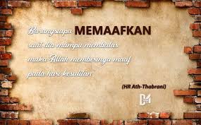 Aku minta maaf karena ayah dan ibu harus menghadapi semua kesulitan dan tantangan itu karena memilikiku. Menghapus Amal Kebaikan Dengan Tidak Memaafkan Dewi Mariyani